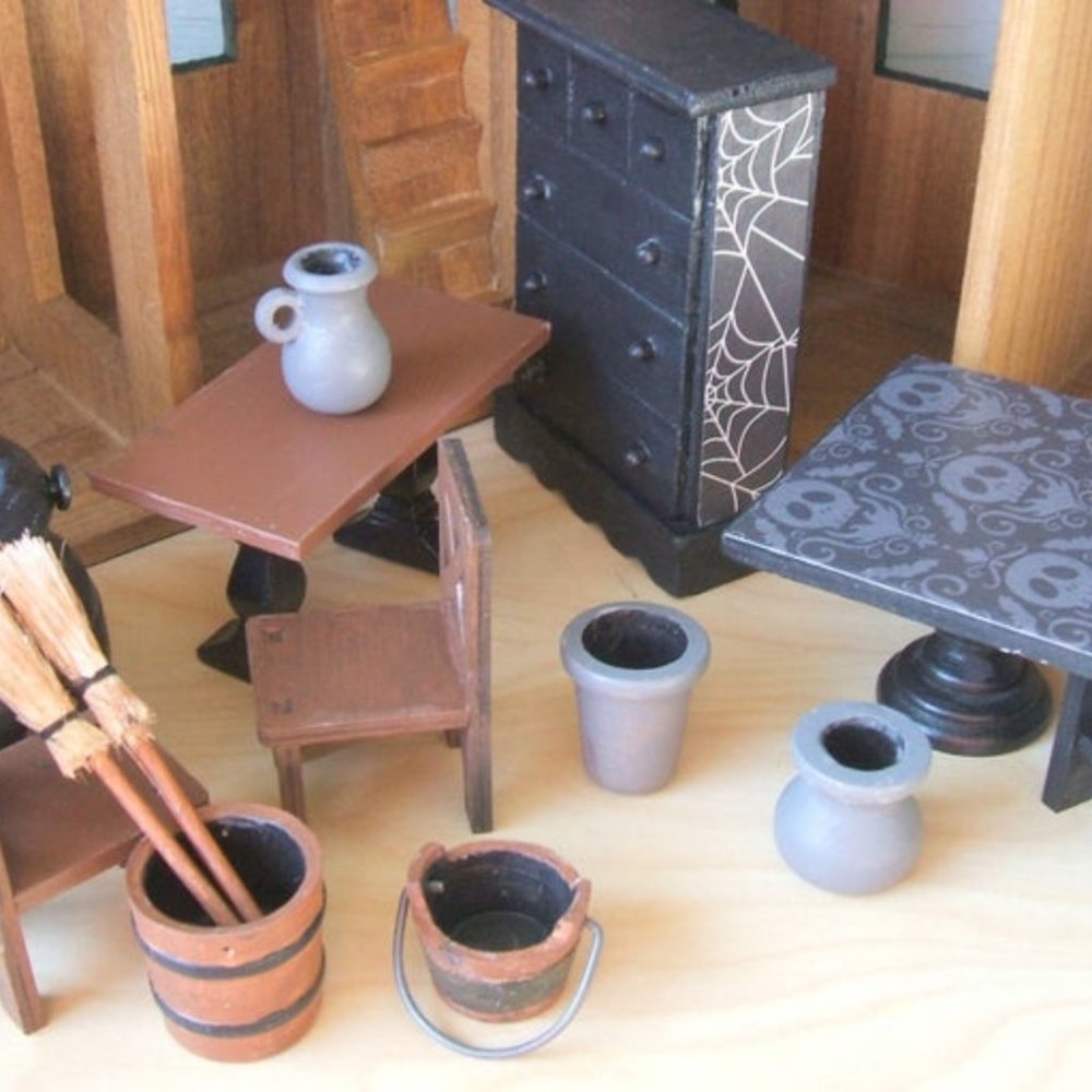 Wooden 13 inch castle educational toy